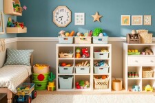 Organización de Juguetes en Habitaciones Infantiles: Cómo transformar el desorden en juegos, aprendizaje y tranquilidad