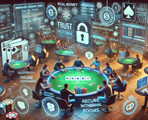 Онлайн-покер на реальные деньги: особенности надежных румов