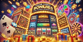 Бонусы онлайн казино: как найти и активировать?