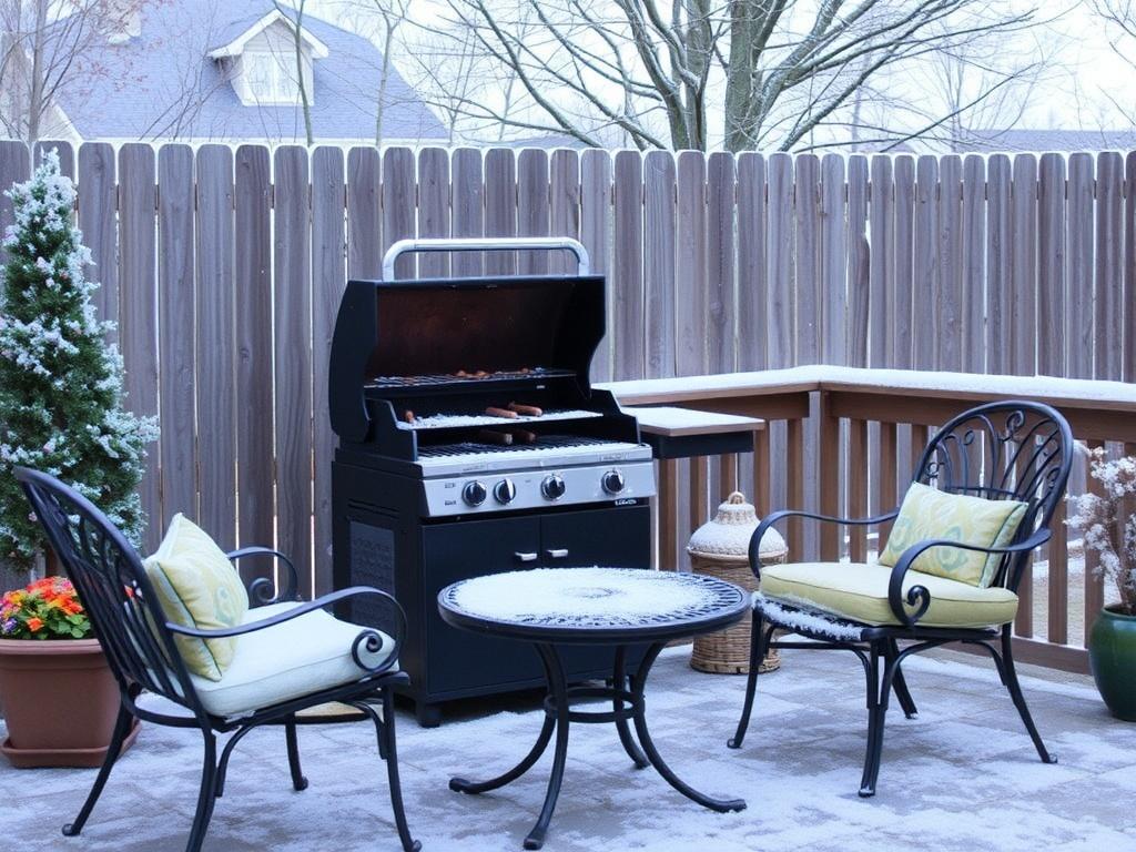     Den Grill und Gartenmöbel richtig überwintern. Preparativos para la próxima temporada: lista de verificación pre-uso