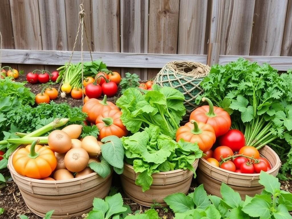     Planning a Productive Homestead Garden for Year-Round Food. Cosecha, almacenaje y conservación