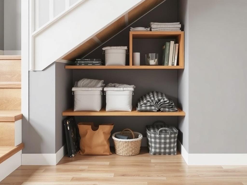     Optimiser l'espace de rangement sous l'escalier.. Seguridad y normativa: factores que no puedes ignorar