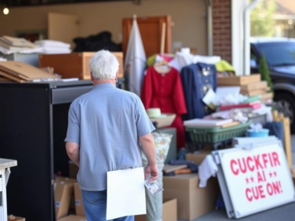     Organiser un vide-grenier réussi.. Gestión de artículos grandes y transporte