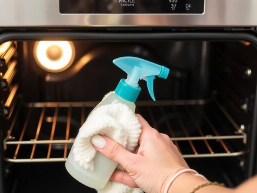Limpia tu horno sin químicos