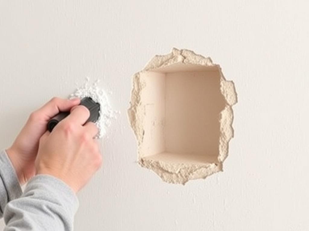     Réparer un trou dans un mur (placo® ou plâtre).. Schlussfolgerung