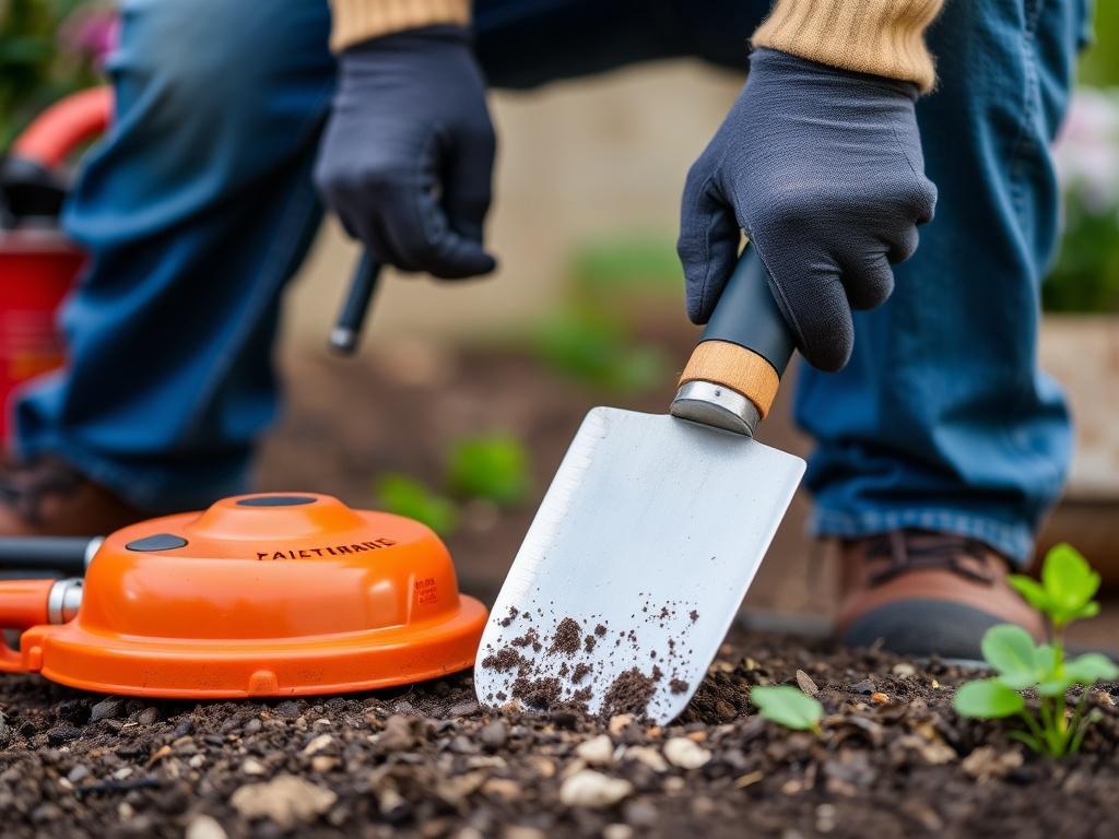     Entretenir ses outils de jardinage.. Sicherheitsregeln bei Wartung und Reparatur