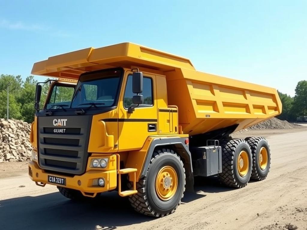 Articulated dump truckфото